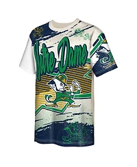 Outerstuff Big Boys and Girls Cream Notre Dame Fighting Irish Make Noise T-Shirt