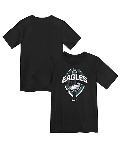Nike Preschool Black Philadelphia Eagles Icon Legend Dri-fit T-Shirt