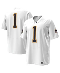 Under Armour Men's White Notre Dame Fighting Irish Premier Football Jersey