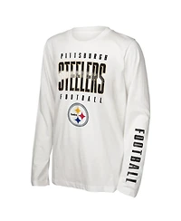 Outerstuff Preschool Pittsburgh Steelers the Mix Combo T-Shirt Set