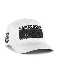 '47 Brand Women's White South Carolina Gamecocks Outspoken Hitch Adjustable Hat