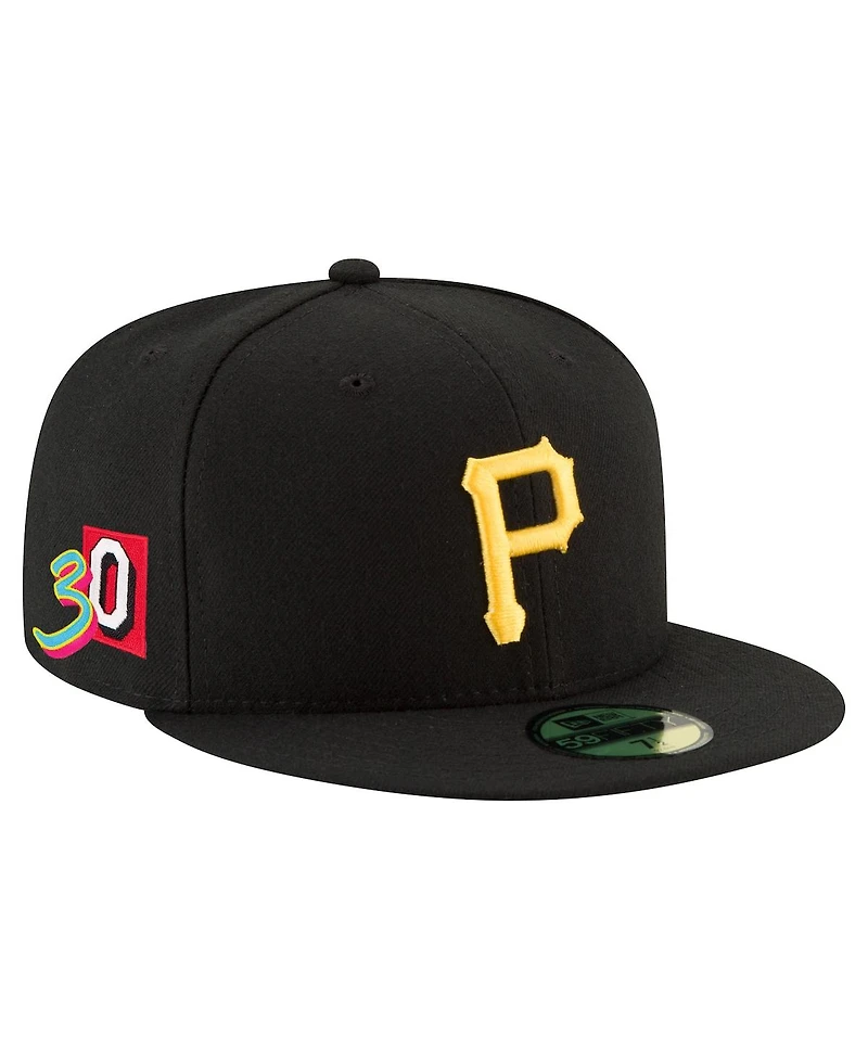New Era Men's Paul Skenes Black Pittsburgh Pirates 2025 Player's Weekend 59FIFTY Fitted Hat