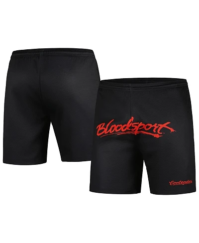 Contenders Clothing Men's Black Bloodsport Mesh Shorts