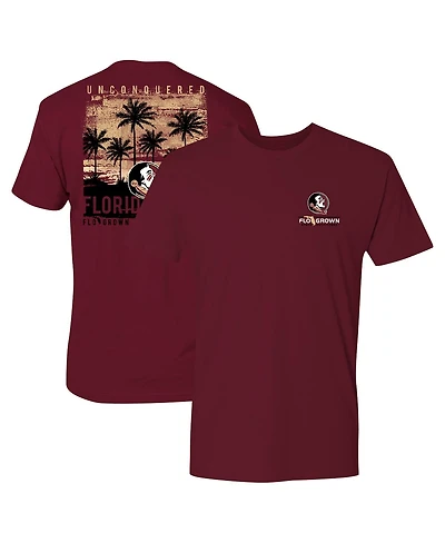 FLoGrown Men's Garnet Florida State Seminoles Best Coast Sunset T-Shirt