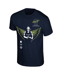 Round21 Men's and Women's Paige Bueckers Navy Dallas Wings 2025 Wnba Draft Night T-Shirt