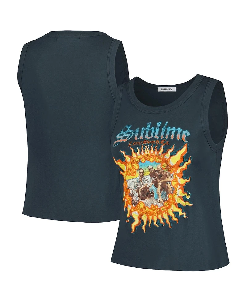 Daydreamer Women's Black Sublime Graphic Tank Top