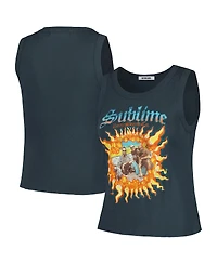 Daydreamer Women's Black Sublime Graphic Tank Top