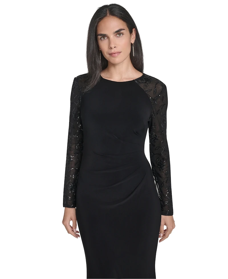 Jessica Howard Women's Raglan Sleeve Gown