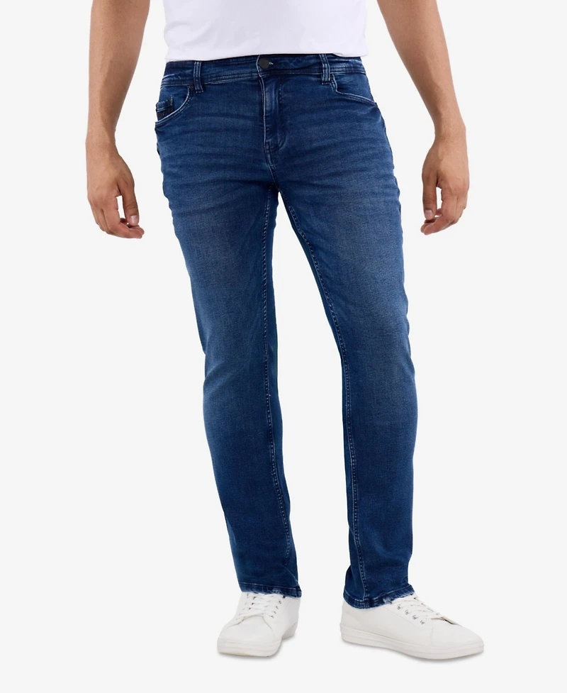 Xray Men's Slim Fit Silicone Back Pocket Jeans