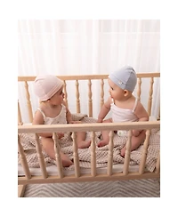 MeMoi Baby Girls 100% Pure Cotton Beanie