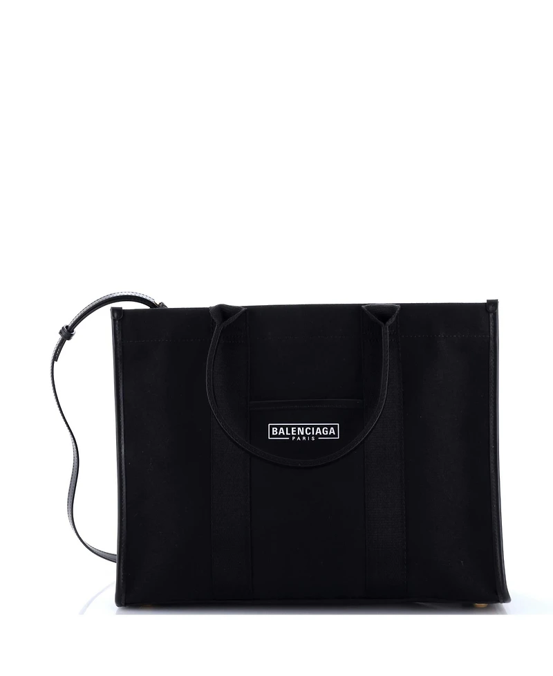 Pre-Owned Balenciaga Medium Hardware Tote Canvas