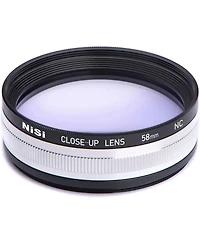 NiSi Close-Up Lens Kit Nc 58mm with 49 & 52mm Adapters Bundle with NiSi Nm-180 Macro Focusing Rail, Explorer Gx-kit Carbon Fiber Table Top Tripod