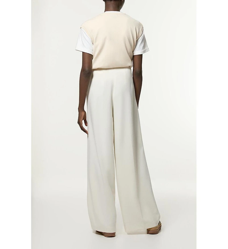 Karen Millen Women's Essential Wide Leg Tailored Trouser