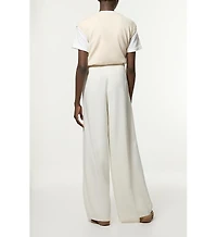 Karen Millen Women's Essential Wide Leg Tailored Trouser