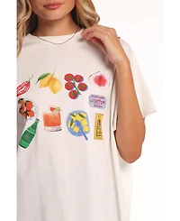 Petal and Pup Women's Alda Tee - White Xl