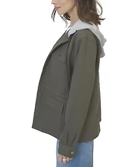Central Park West Women's Brady Ponte Army Jacket