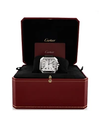 Pre-Owned Cartier Santos de Cartier Automatic Watch in Stainless Steel 40mm