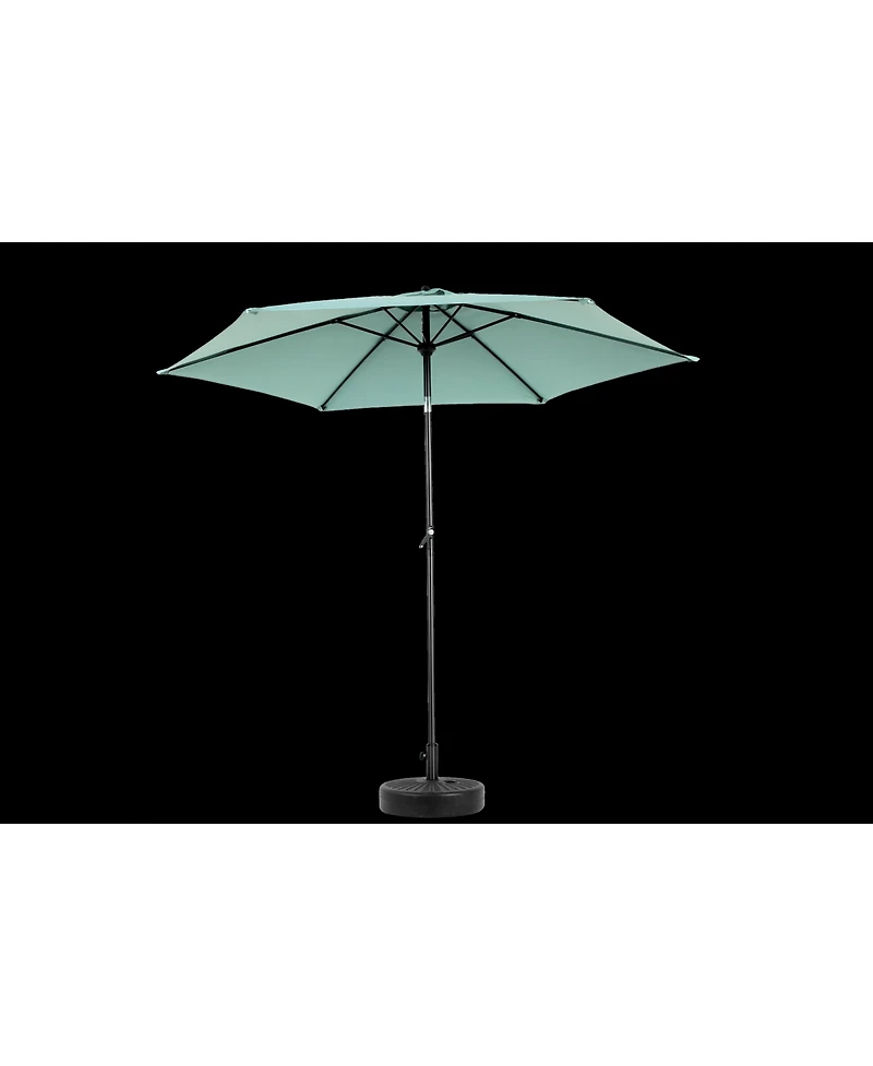 Flynama 9FT Light Green Outdoor Patio Umbrella with Crank and Tilt
