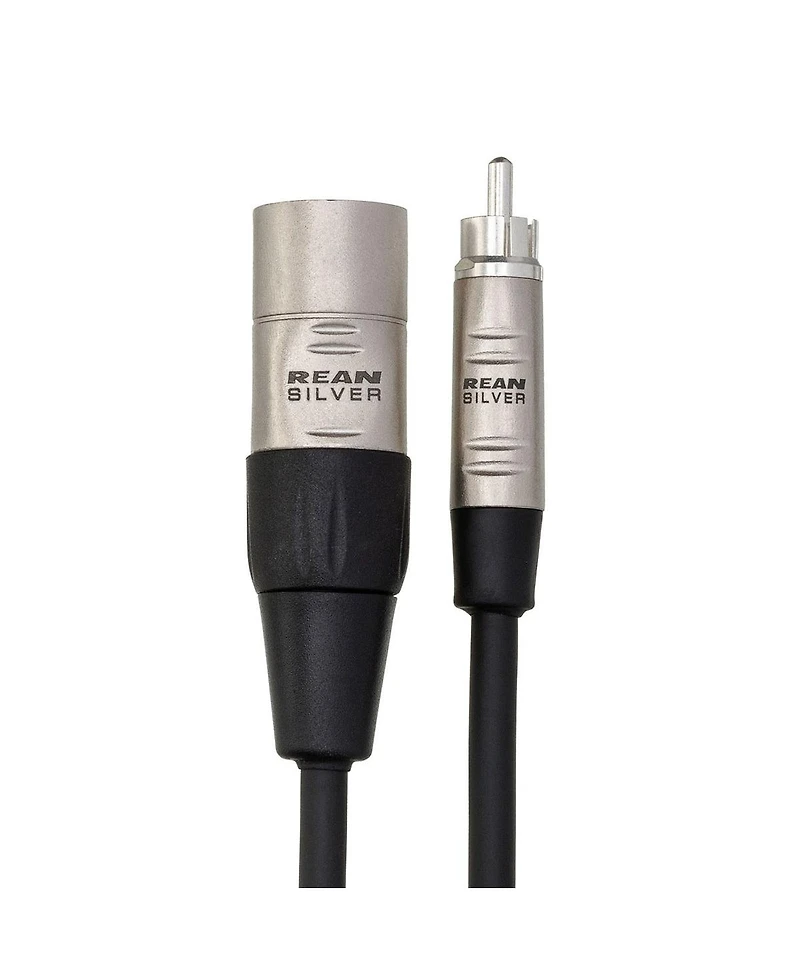 Hosa Technology Unbalanced Rca Male to 3-Pin Xlr Male Audio Cable, 3'