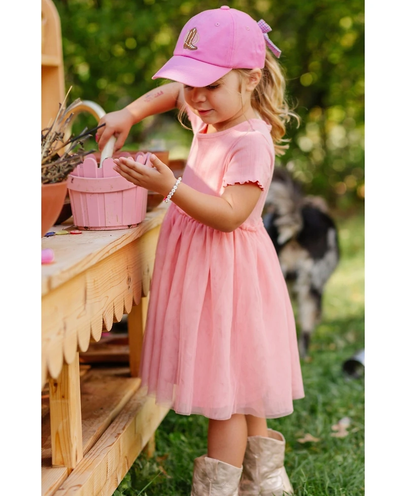 Bits & Bows Girls Cowgirl Bracelet in Purple