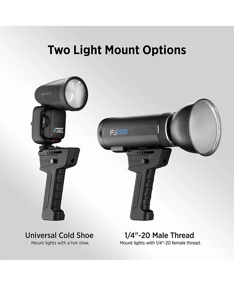 Westcott ProGrip 2 Handheld Off-Camera Flash Mount