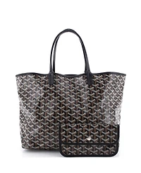 Pre-Owned Goyard Pm Saint Louis Tote Coated Canvas