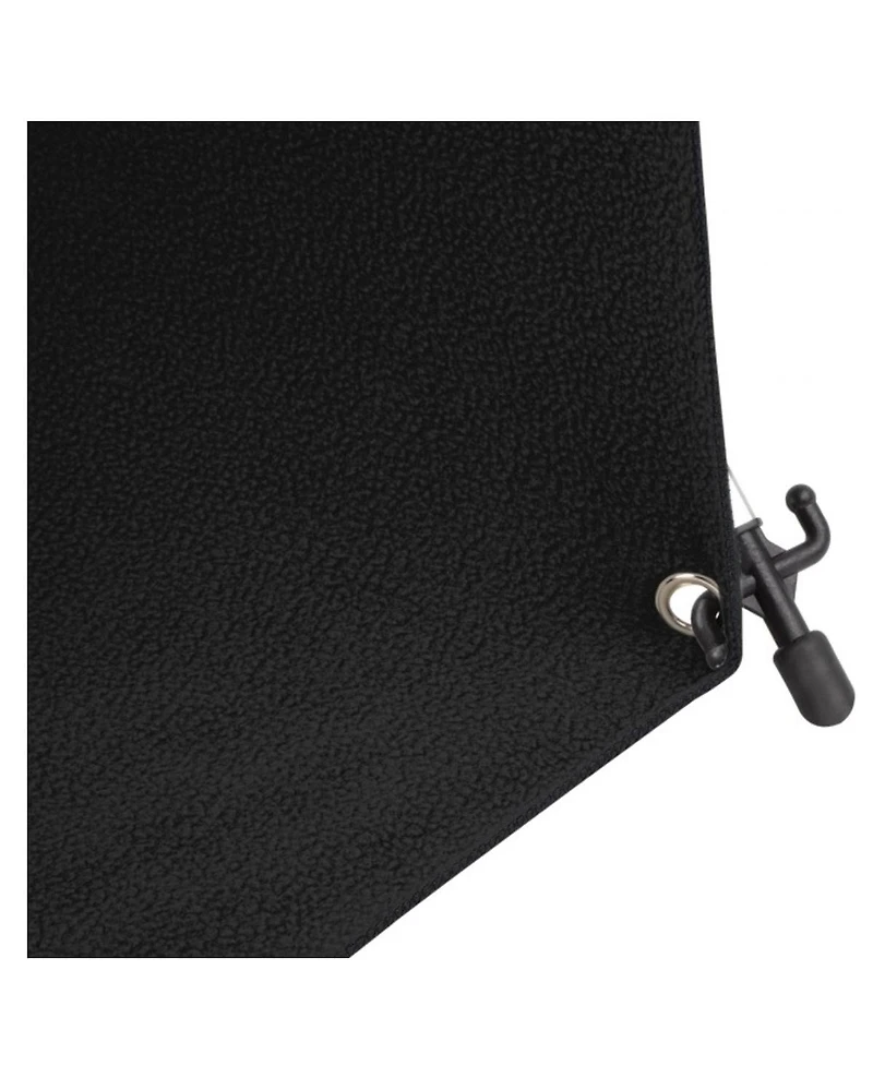 Westcott 8x8' X-Drop Pro Wrinkle-Resistant Backdrop Kit with Stand, Rich Black