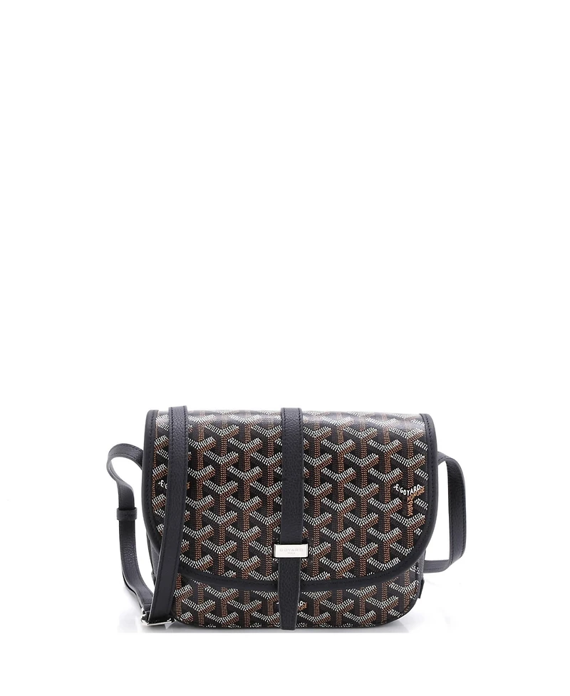 Pre-Owned Goyard Pm Belvedere Ii Messenger Bag Coated Canvas
