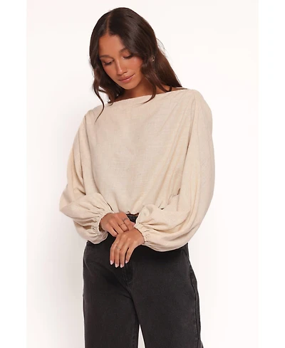 Petal and Pup Women's Zara Long Sleeve Top - Stone Xl