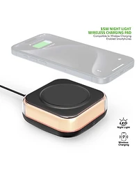 3p Experts Wireless Travel Charger with nightlight