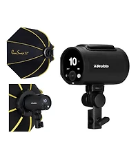 Profoto A2 The Little Big Off Camera Flash Head w/ Glow 32" ParaSnap Octa Softbox