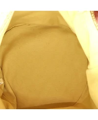 Pre-Owned Hermes Gm Saxo Handbag Woven Straw