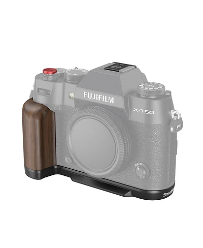SmallRig Wooden L-Shape Grip for Fujifilm X-T50, Black
