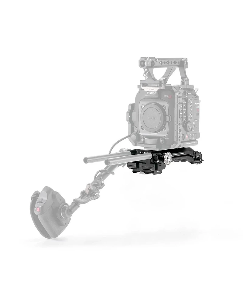 Tilta Quick Release Shoulder Pad Baseplate for Canon C400 Camera Cage, Black