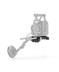 Tilta Quick Release Shoulder Pad Baseplate for Canon C400 Camera Cage, Black