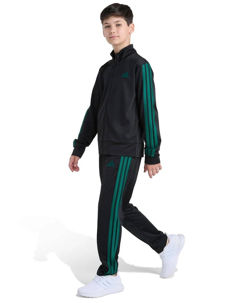 Adidas Boys 8-20 2-Piece Regular Fit Jacket and Pants Set