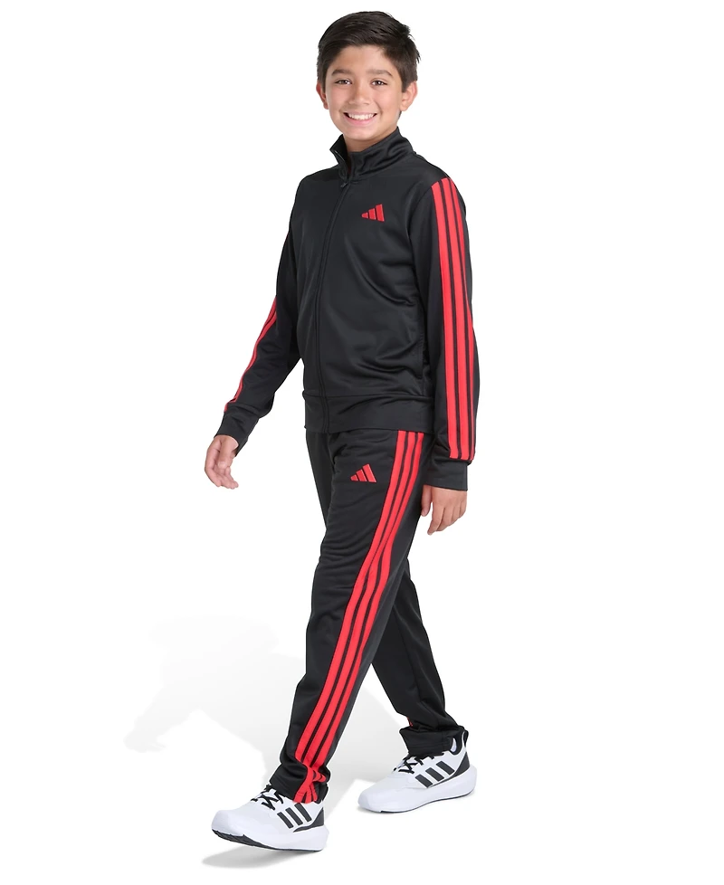 Adidas Boys 8-20 2-Piece Regular Fit Jacket and Pants Set