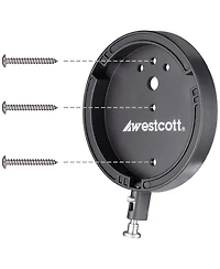 Westcott Float Wall Mount Speedring by Lindsay Adler for Bowens