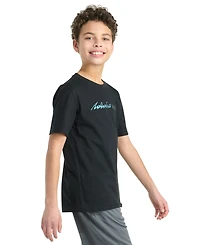Adidas Big Boys Short Sleeve Football Helmet T-Shirt