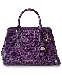 Brahmin Women's Finley Leather Large Satchel Bag