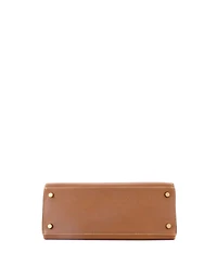 Pre-Owned Hermes Kelly 28 Handbag Brown Courchevel with Gold Hardware