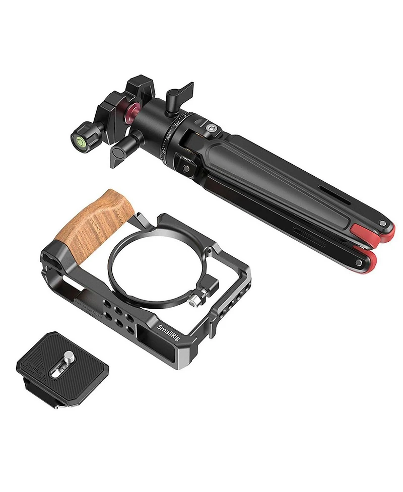 SmallRig Vlog Kit with Cage, Tabletop Mini Tripod, Quick Release Plate for Sony RX100 Vii and RX100 Vi
