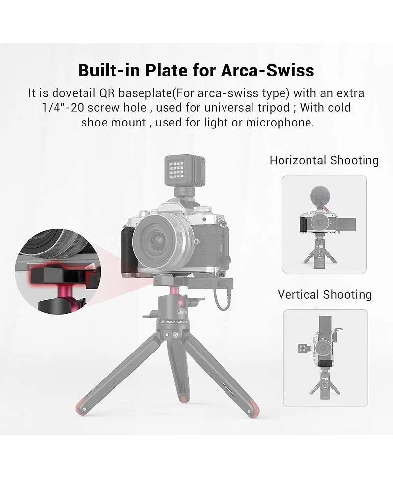 SmallRig 3480 L-Shape Grip for Nikon Z fc Camera