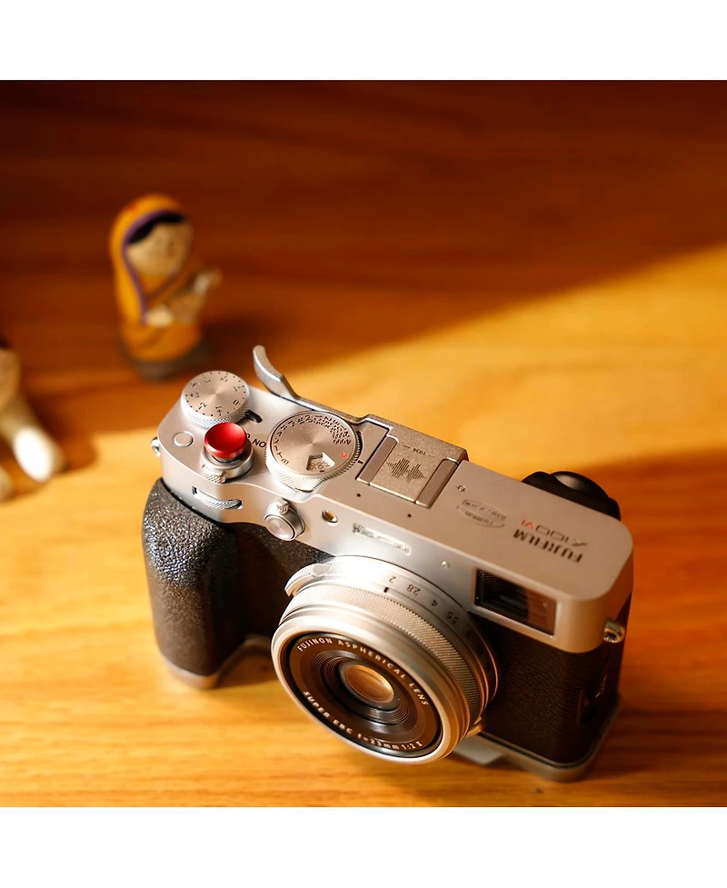 SmallRig Thumb Grip for Fujifilm X100VI & X100V, Silver