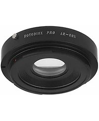 Fotodiox Pro Mount Adapter with 1.4x Multi-Coated Focusing Correction Lens for Konica Ar Lens to Canon Eos Ef-Mount Camera, No Focus Confirmation Chip