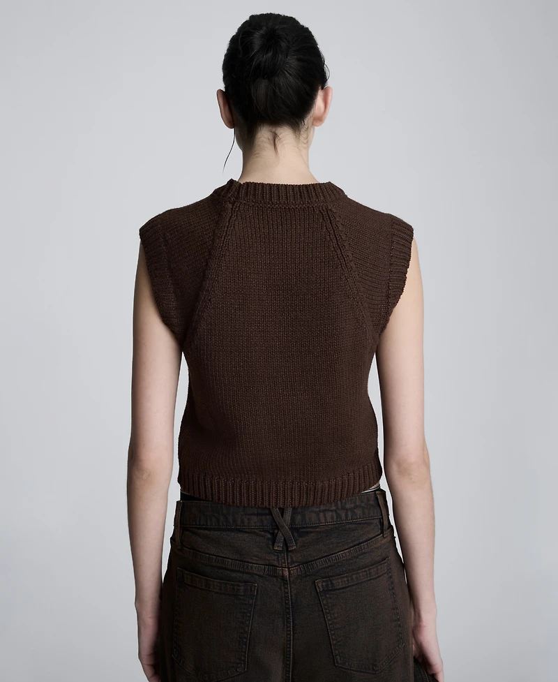 Kenneth Cole Crewneck Sleeveless Sweater Vest