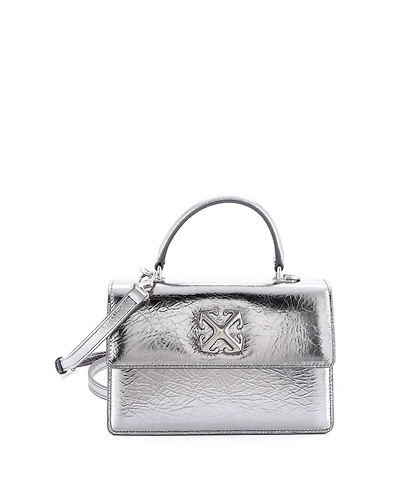 Pre-Owned Off White Jitney 1.4 Bag Leather
