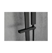 Rainsken Handheld Shower with 28-Inch Slide Bar and 59-Inch Hose
