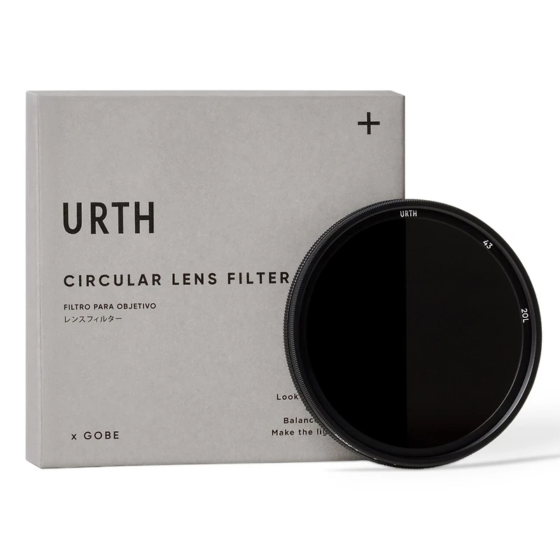 Urth 43mm Circular Variable ND8-128 3 to 7-Stop Lens Filter Plus+