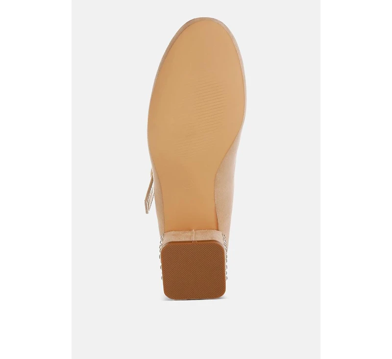 Sima Studded Mary Jane Pumps Women